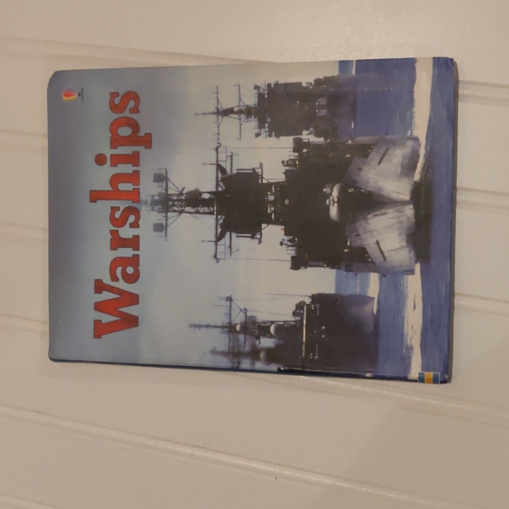 Usborne Kids Flexibound Book About Warships